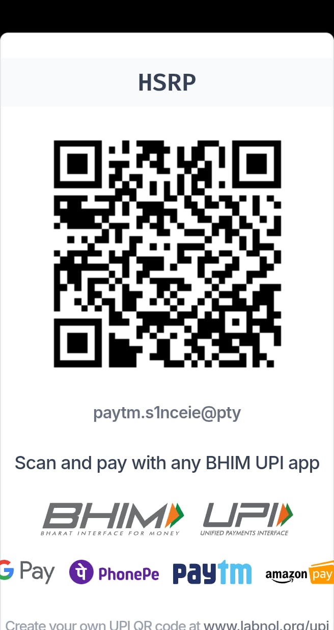 QR Code for Payment